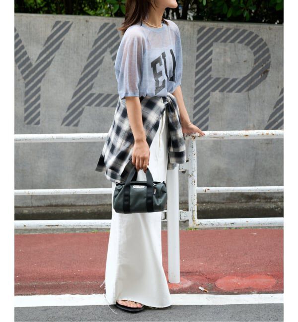 OUTDOOR PRODUCTS Usual Things「シアーニットプリントTEE」|Tシャツ・カットソー|