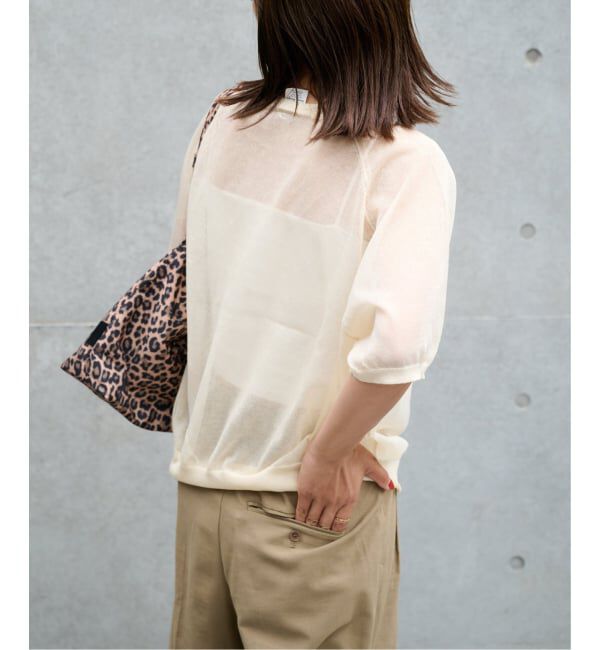 OUTDOOR PRODUCTS Usual Things「シアーニットプリントTEE」|Tシャツ・カットソー|