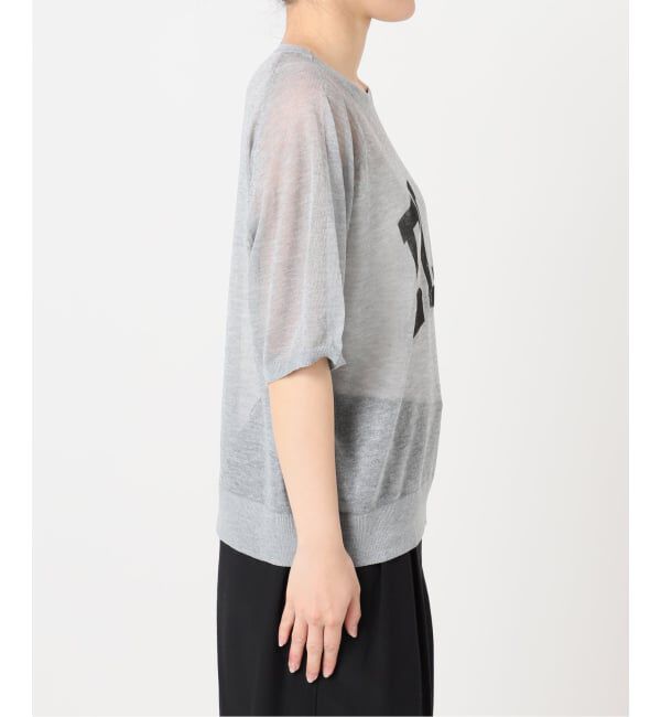 OUTDOOR PRODUCTS Usual Things「シアーニットプリントTEE」|Tシャツ・カットソー|