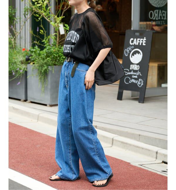 OUTDOOR PRODUCTS Usual Things「シアーニットプリントTEE」|Tシャツ・カットソー|