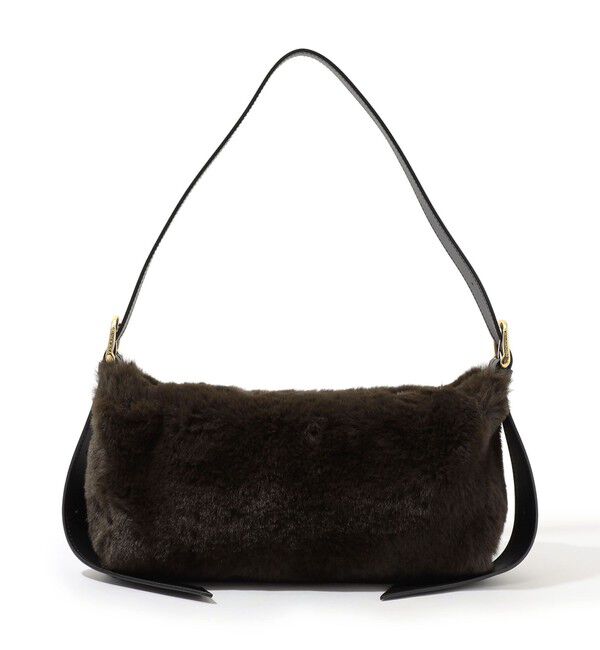 TOMORROWLAND GOODS「VIOLAd'ORO FUR SHOULDER バッグ」|ショルダー・メッセンジャー|48 ダークブラウン系