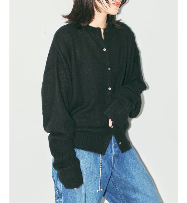  「《予約》LONG LONG SLEEVE カーディガン：ニット」|ニット・セーター|