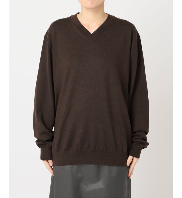  「《予約》V NECK SWEATER：ニット」|ニット・セーター|