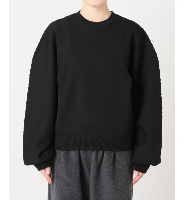  「《予約》VOLUME SLEEVE ニット」|ニット・セーター|