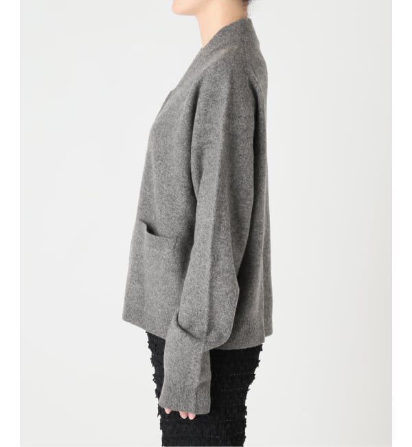  「《予約》ZIP UP KNIT BLOUSON：カーディガン」|ニット・セーター|