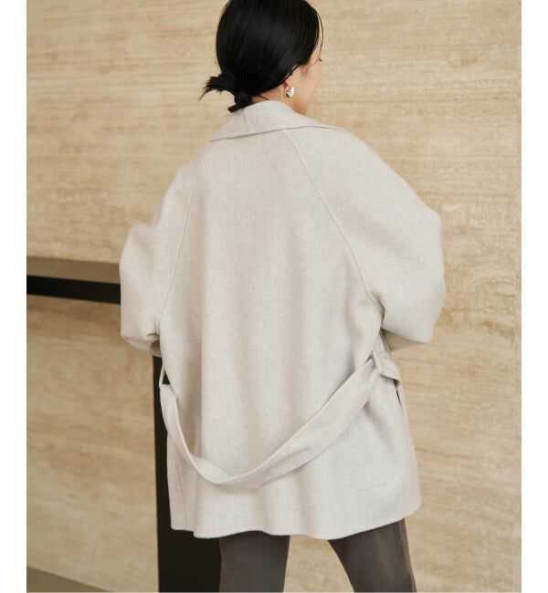 Plage「《WEB限定追加予約》HAMILTON DRAPE HALF コート」|その他|