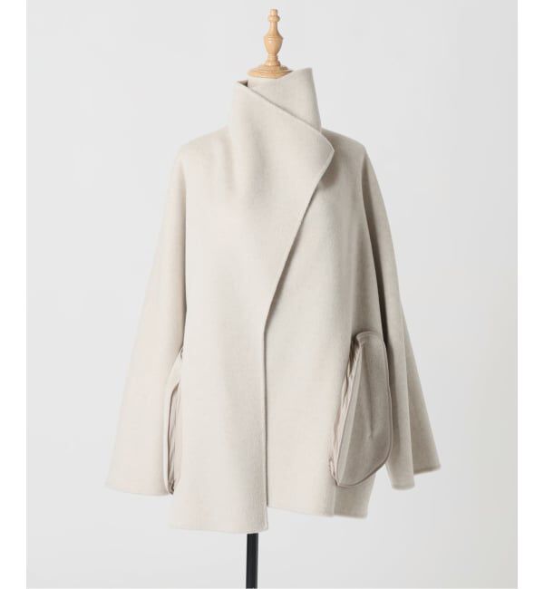 Plage「《WEB限定追加予約》HAMILTON DRAPE HALF コート」|その他|