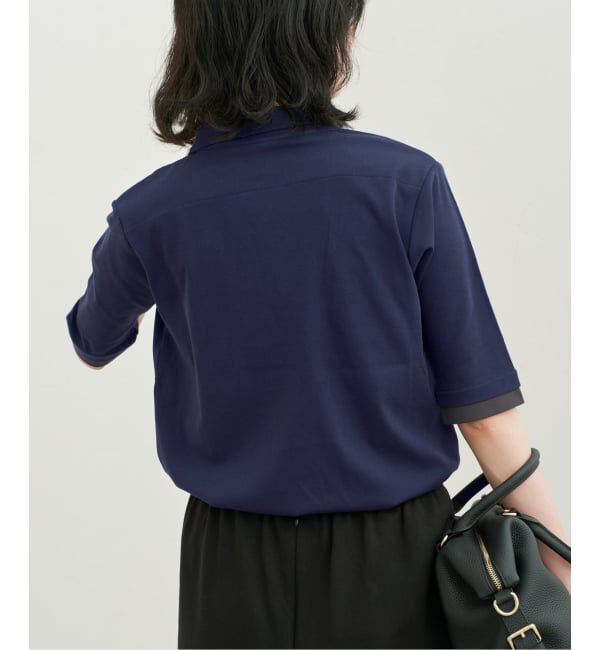 SLOBE IENA「Layered 襟付きTシャツ」|Tシャツ・カットソー|