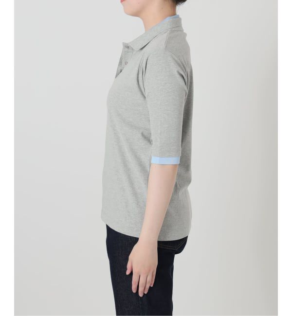 SLOBE IENA「Layered 襟付きTシャツ」|Tシャツ・カットソー|