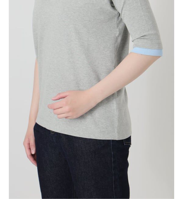 SLOBE IENA「Layered 襟付きTシャツ」|Tシャツ・カットソー|