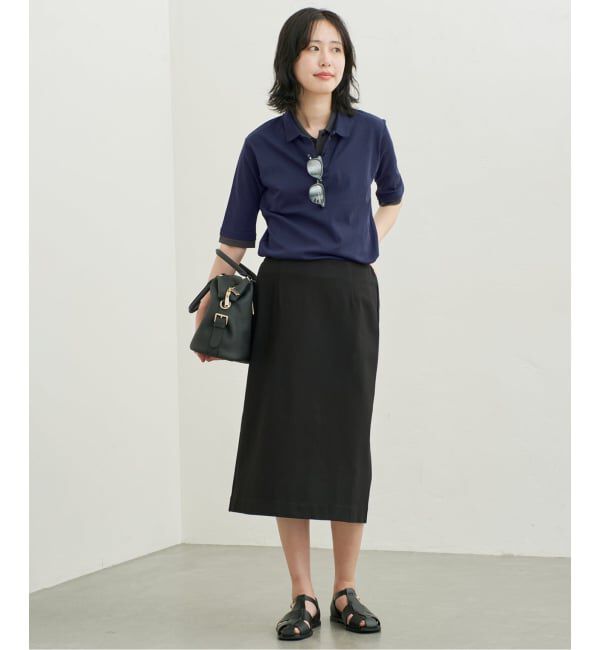 SLOBE IENA「Layered 襟付きTシャツ」|Tシャツ・カットソー|