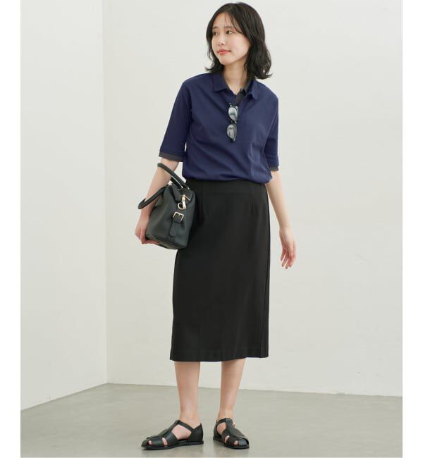 SLOBE IENA「Layered 襟付きTシャツ」|Tシャツ・カットソー|