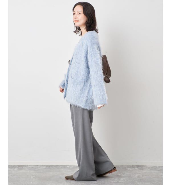 SLOBE IENA「《予約》ワンタックトラウザー」|スラックス|