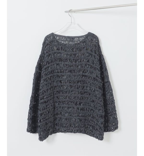 EDIFICE「《予約》Hedie.+ Crochet P/O Knit」|ニット・セーター|