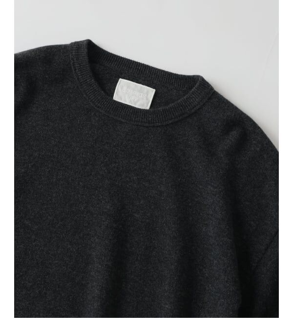 EDIFICE「《予約》《EDIFICE by PIPPIOLINO》エルボー パッチ クルーネック ニット」|ニット・セーター|