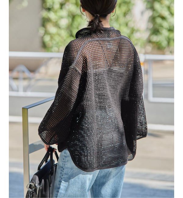 JOURNAL STANDARD「別注【ARMY TWILL/アーミーツイル】Cotton Mesh Shirt」|カーディガン|