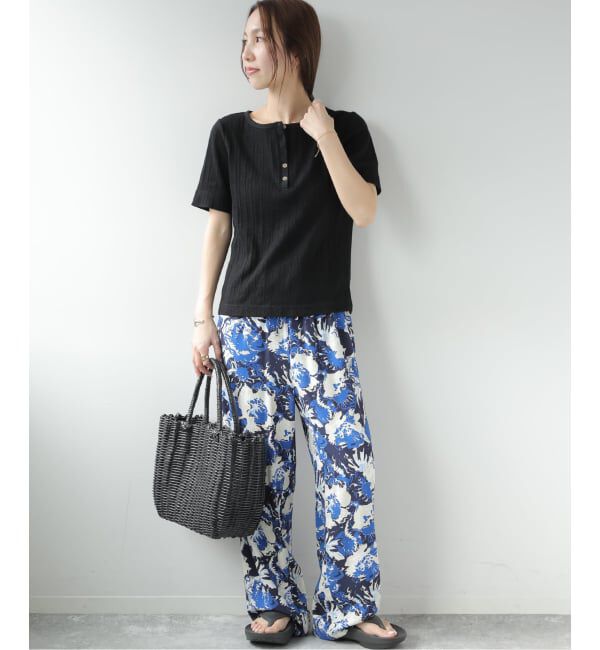 JOURNAL STANDARD relume「ヘンリーネックランダムリブTシャツ」|Tシャツ・カットソー|