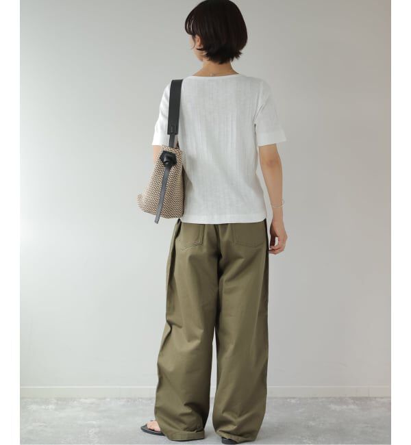 JOURNAL STANDARD relume「ヘンリーネックランダムリブTシャツ」|Tシャツ・カットソー|