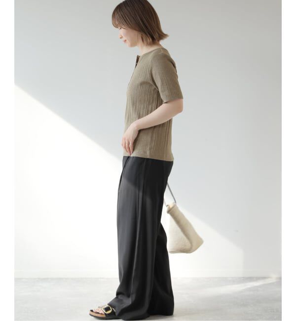 JOURNAL STANDARD relume「ヘンリーネックランダムリブTシャツ」|Tシャツ・カットソー|