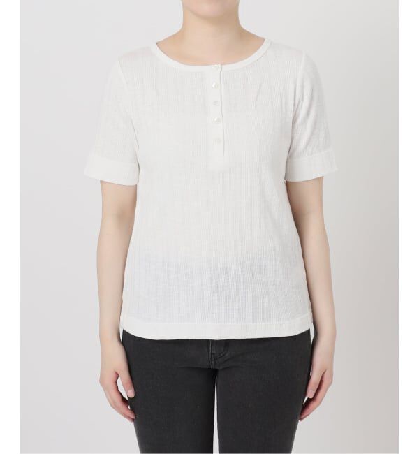 JOURNAL STANDARD relume「ヘンリーネックランダムリブTシャツ」|Tシャツ・カットソー|