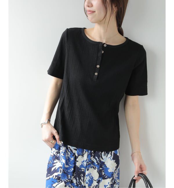 JOURNAL STANDARD relume「ヘンリーネックランダムリブTシャツ」|Tシャツ・カットソー|