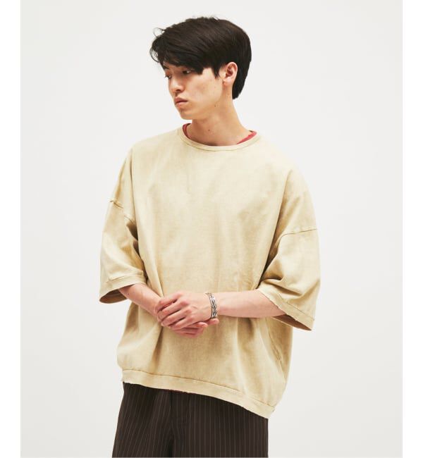 J.S.Homestead「J.S.Homestead / オーバーラージ ポンチョ ショートスリーブ Tシャツ」|Tシャツ・カットソー|