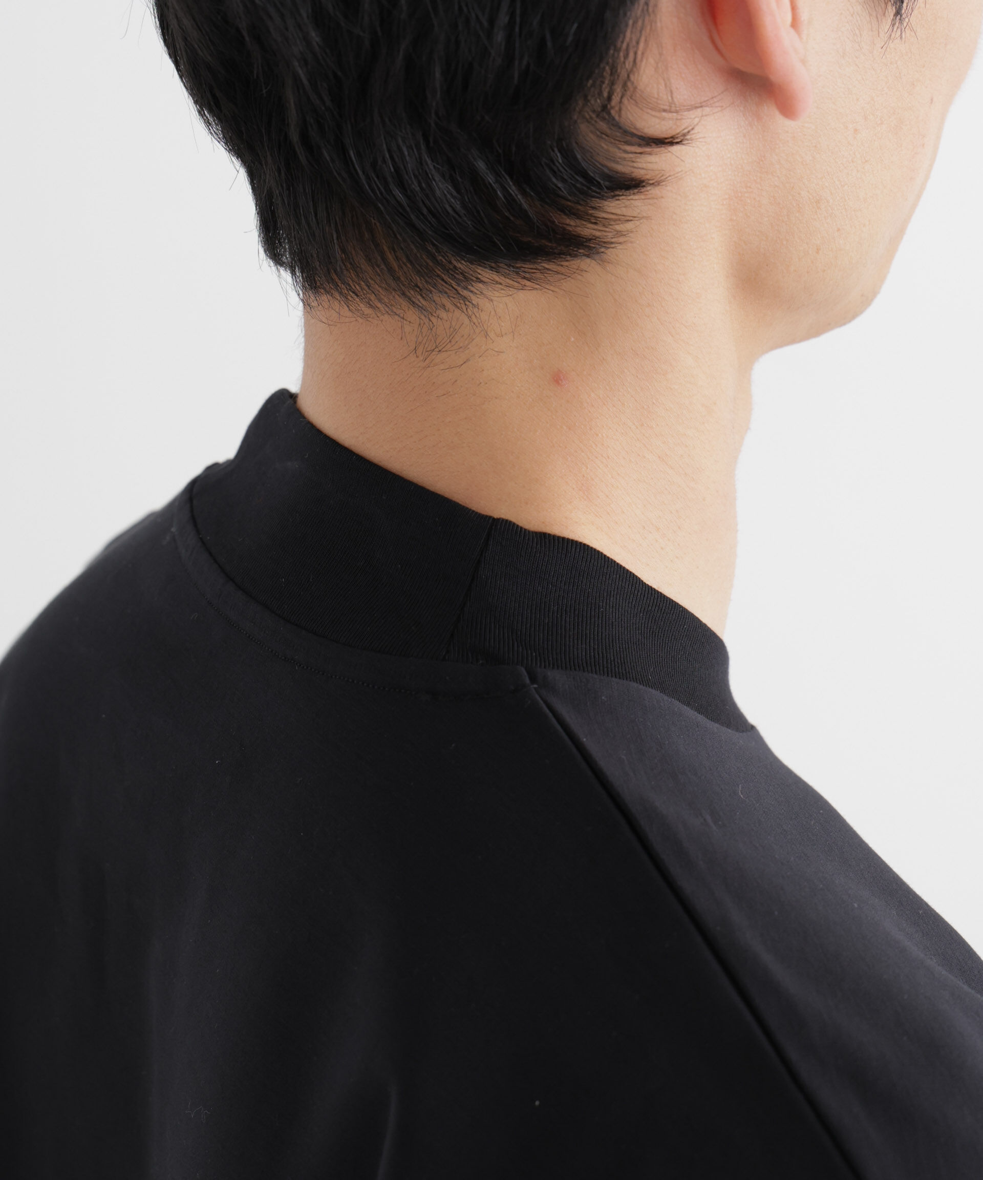 NANO universe「ジャケT(R) プレミアム クルーネック 半袖」|Tシャツ・カットソー|