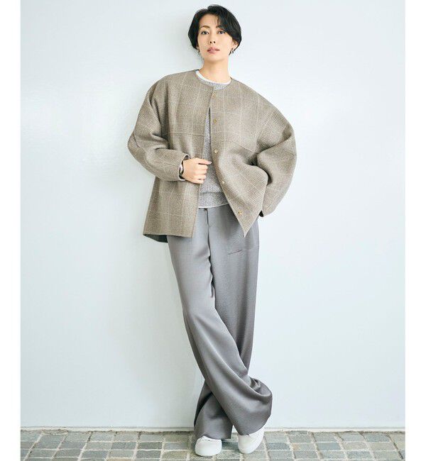 自由区「【カタログ掲載・着回し力抜群】グラフィックロング カットソー」|Tシャツ・カットソー|
