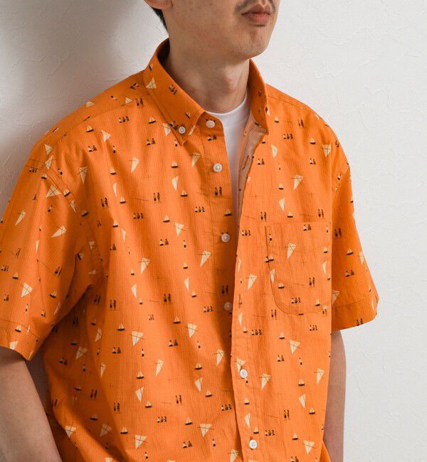 NOLLEY'S goodman「総柄BDシャツ 26SS」|シャツ・ブラウス|