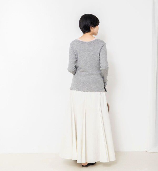 NOLLEY'S「MY STANDARDウォッシャブルリブヘンリー2WAYプルオーバー」|Tシャツ・カットソー|