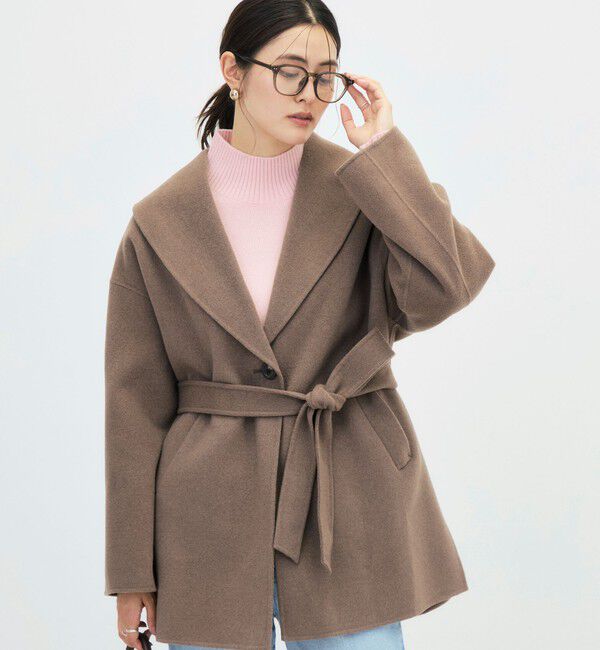 NOLLEY'S sophi「リバーショールコート」|ダッフルコート|