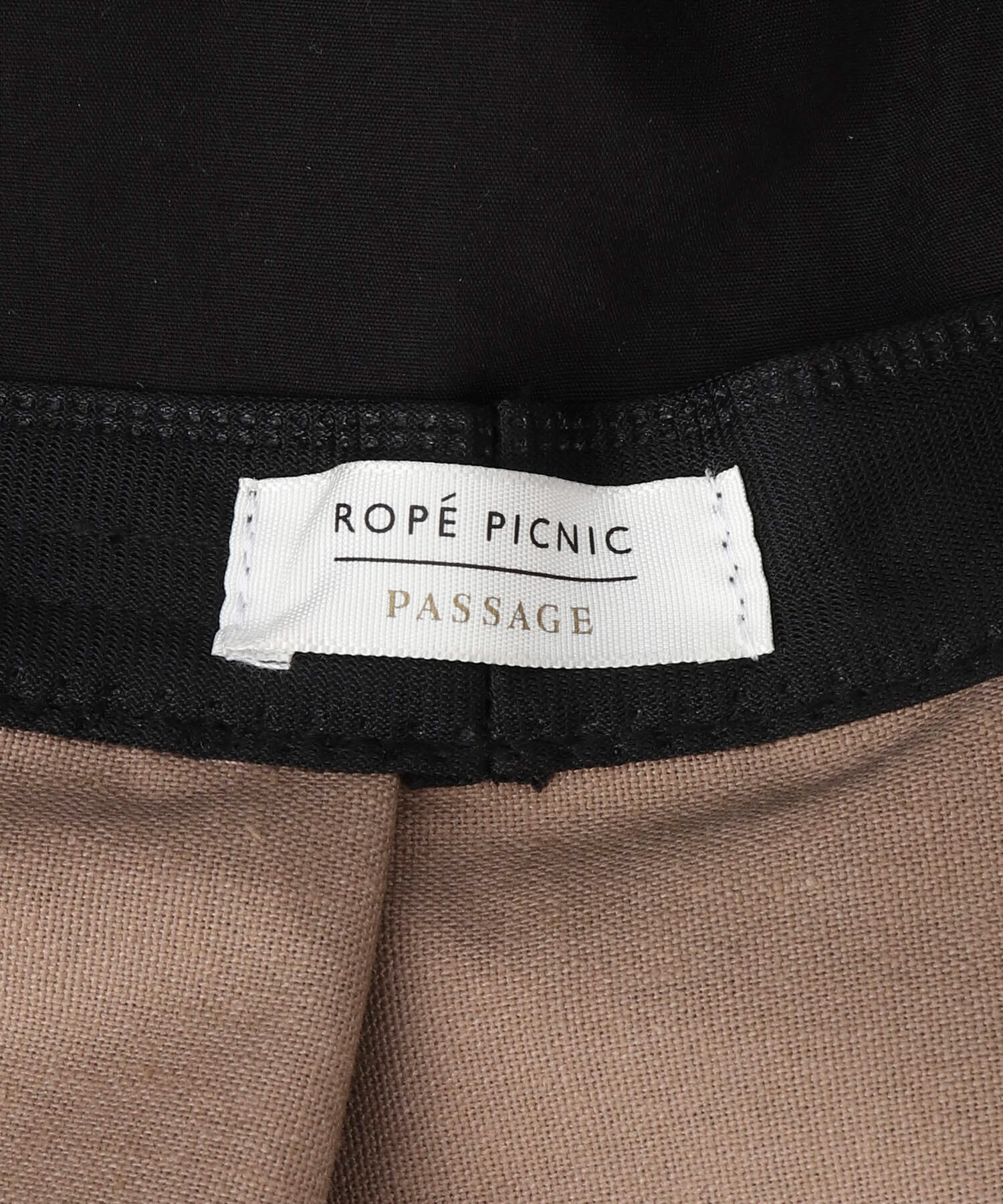 ROPE PICNIC PASSAGE「遮光麻混プリーツハット」|ハット|