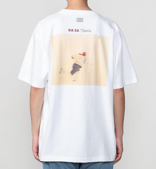  「TANGTANG | 半袖Tシャツ GASATANG ICYWHITE/GLIDEMOMENTUM MEN」|Tシャツ・カットソー|