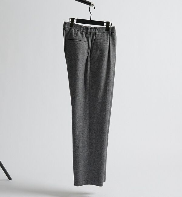 ABAHOUSE「【セットアップ対応】カシミヤブレンド エアーフラノ セミワイドスラックス【予約】」|その他|