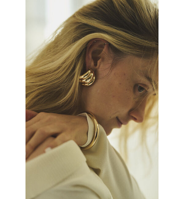 Rouge vif「【LILI CPASPE/リリクラスプ】SLOANE HOLLOW CUFF バ」|ブレスレット・バングル|