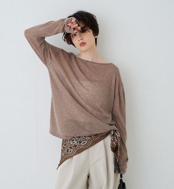 Rouge vif「【manipuri/マニプリ】88&times;88 大判スカーフ カレイドバンダナ/ストー」|バンダナ・スカーフ|