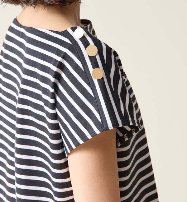 TIARA「ゴールドボタントップス」|Tシャツ・カットソー|