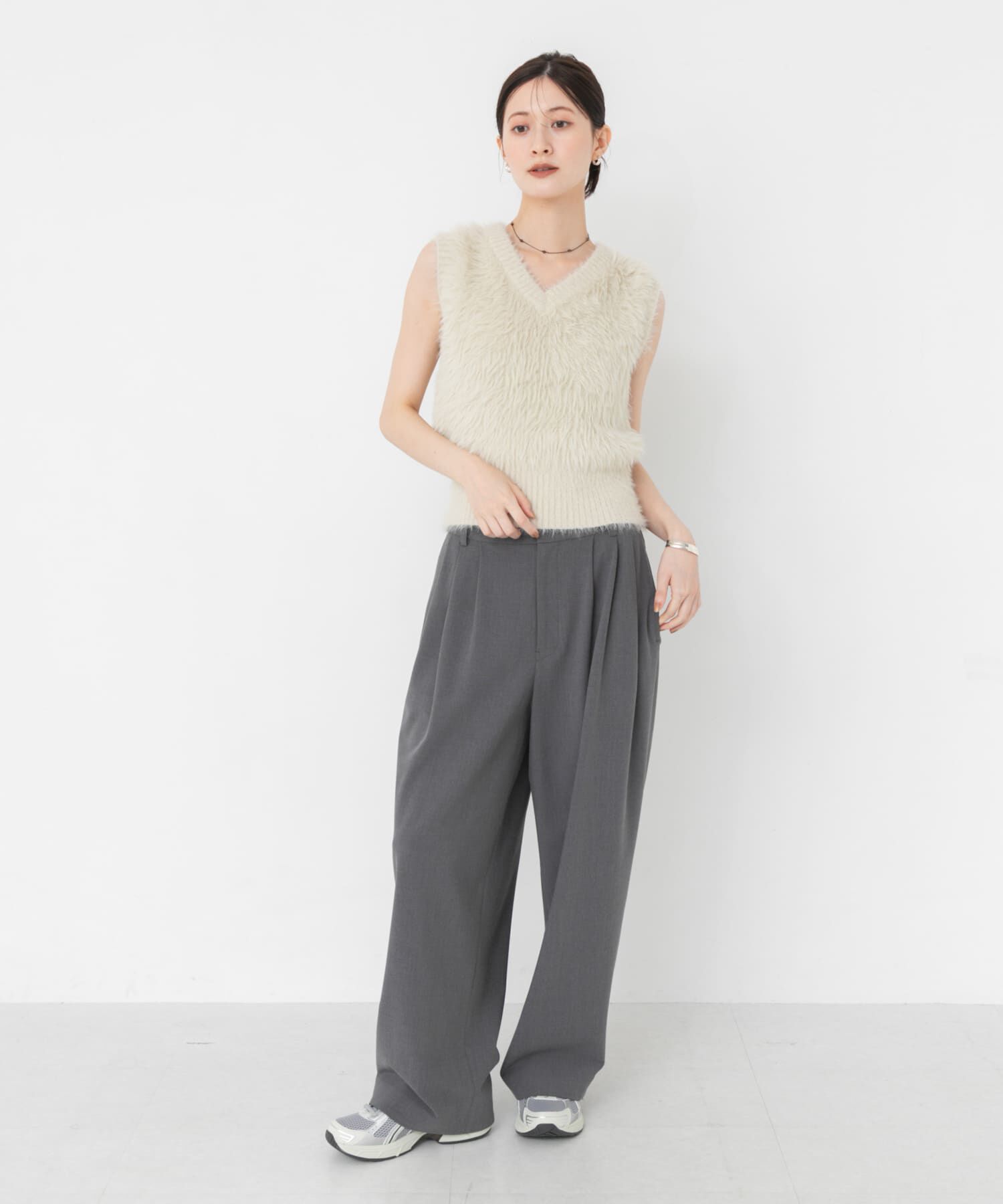 URBAN RESEARCH「『4サイズ展開』スリータックワイドパンツ」|その他|
