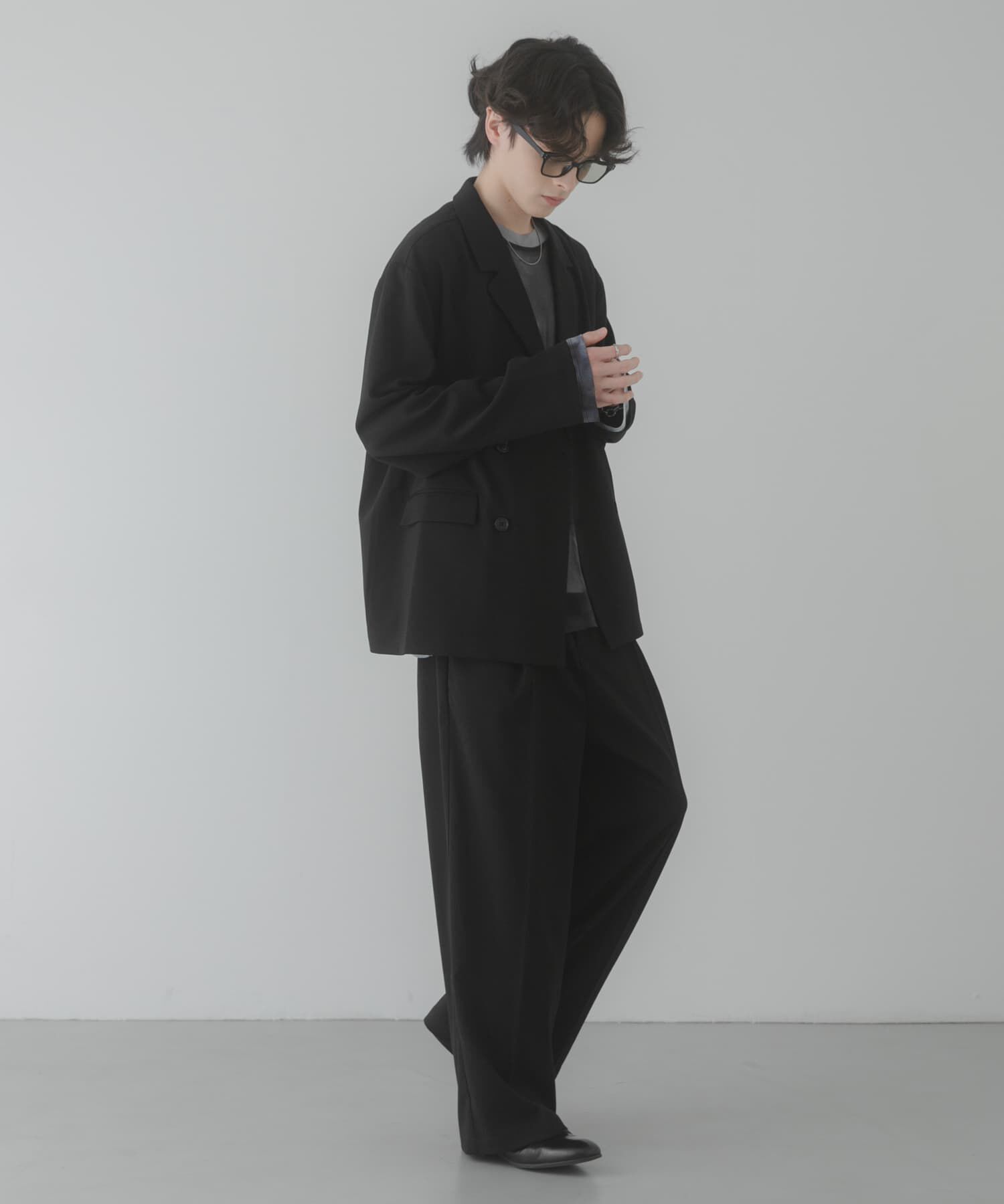 SENSE OF PLACE by URBAN RESEARCH「『イージーケア/速乾』リネンライクタックワイドスラックス」|その他|