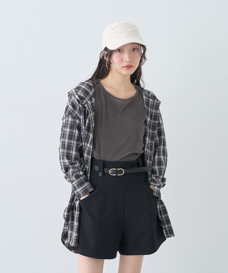 earth music&ecology「シアーベロアTee」|Tシャツ・カットソー|