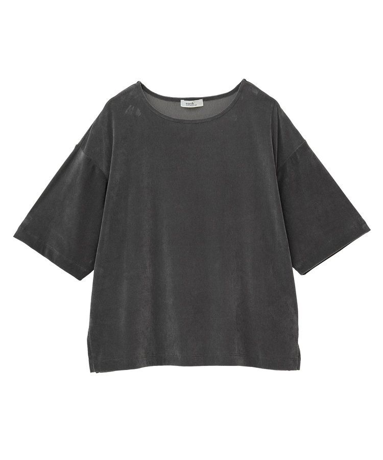 earth music&ecology「シアーベロアTee」|Tシャツ・カットソー|
