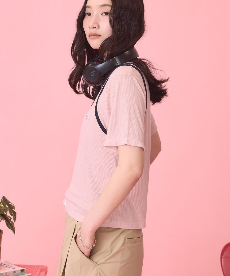 AMERICAN HOLIC「【PENNEY'S】配色タンクトップ+Tシャツ」|Tシャツ・カットソー|