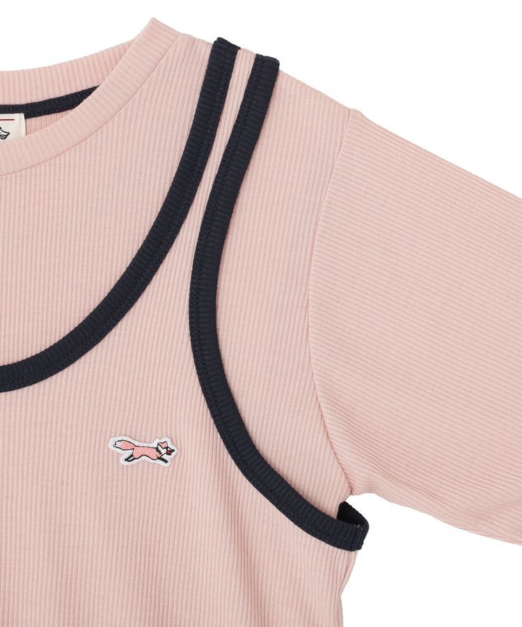 AMERICAN HOLIC「【PENNEY'S】配色タンクトップ+Tシャツ」|Tシャツ・カットソー|