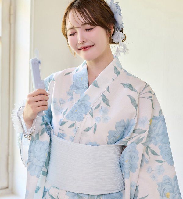  「【接触冷感/吸水速乾】浴衣≪一人で着られる/二部式浴衣(スカートタイプ)≫」|その他|