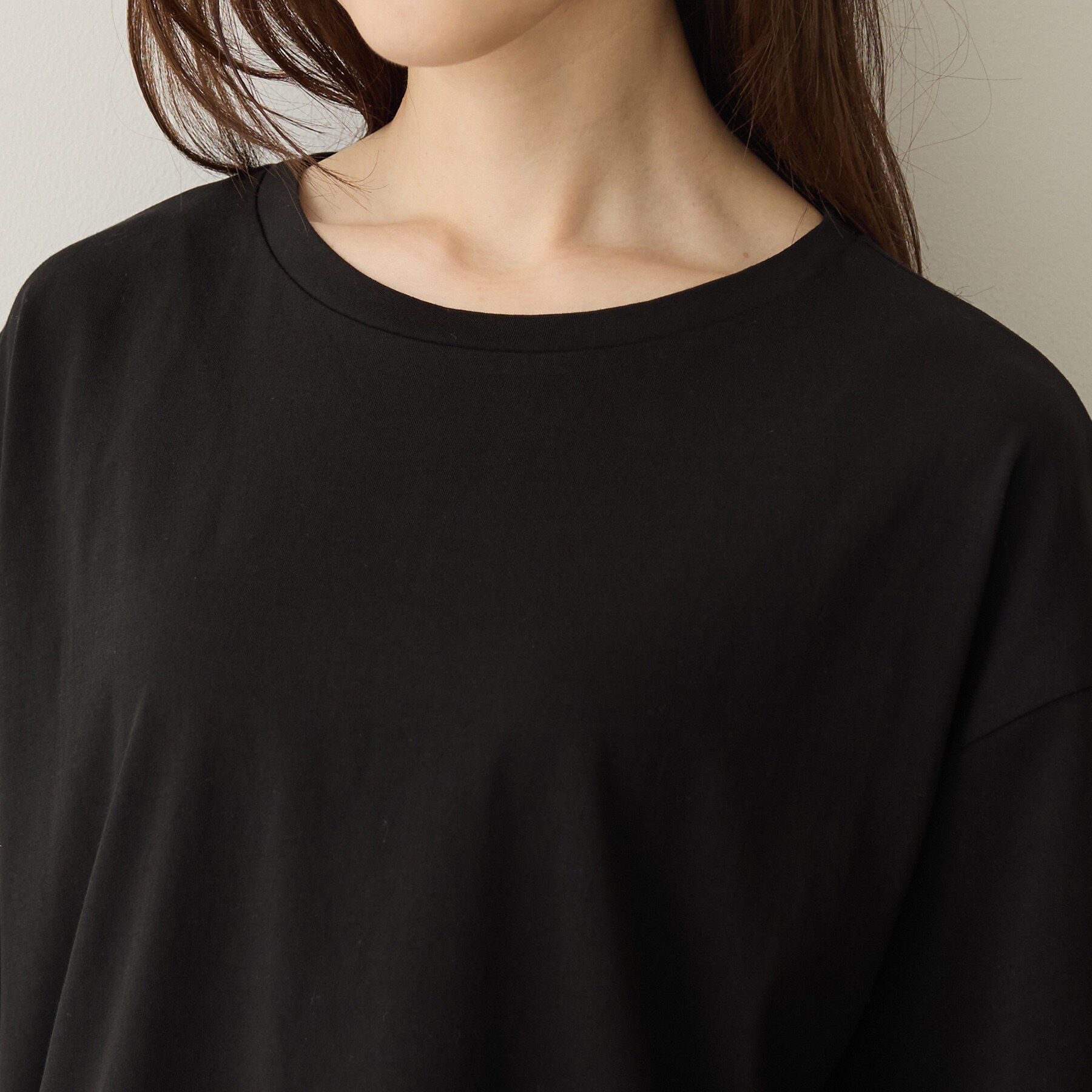 UNTITLED「【1枚でもセットでも】レースキャミ付きプルオーバー」|Tシャツ・カットソー|