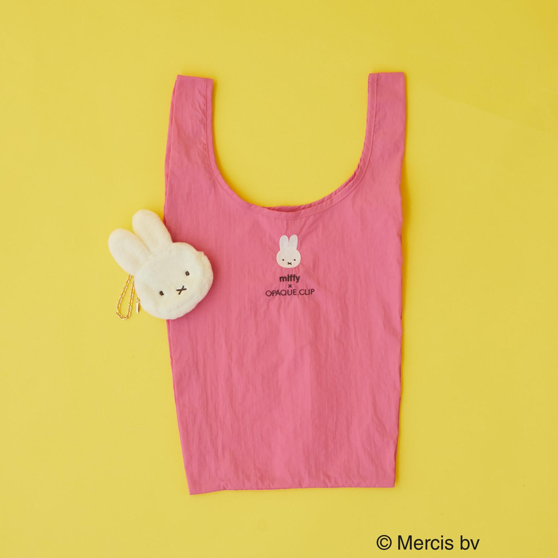 OPAQUE.CLIP「◆【miffy】エコバッグ入りフェイスチャーム」|エコバッグ|