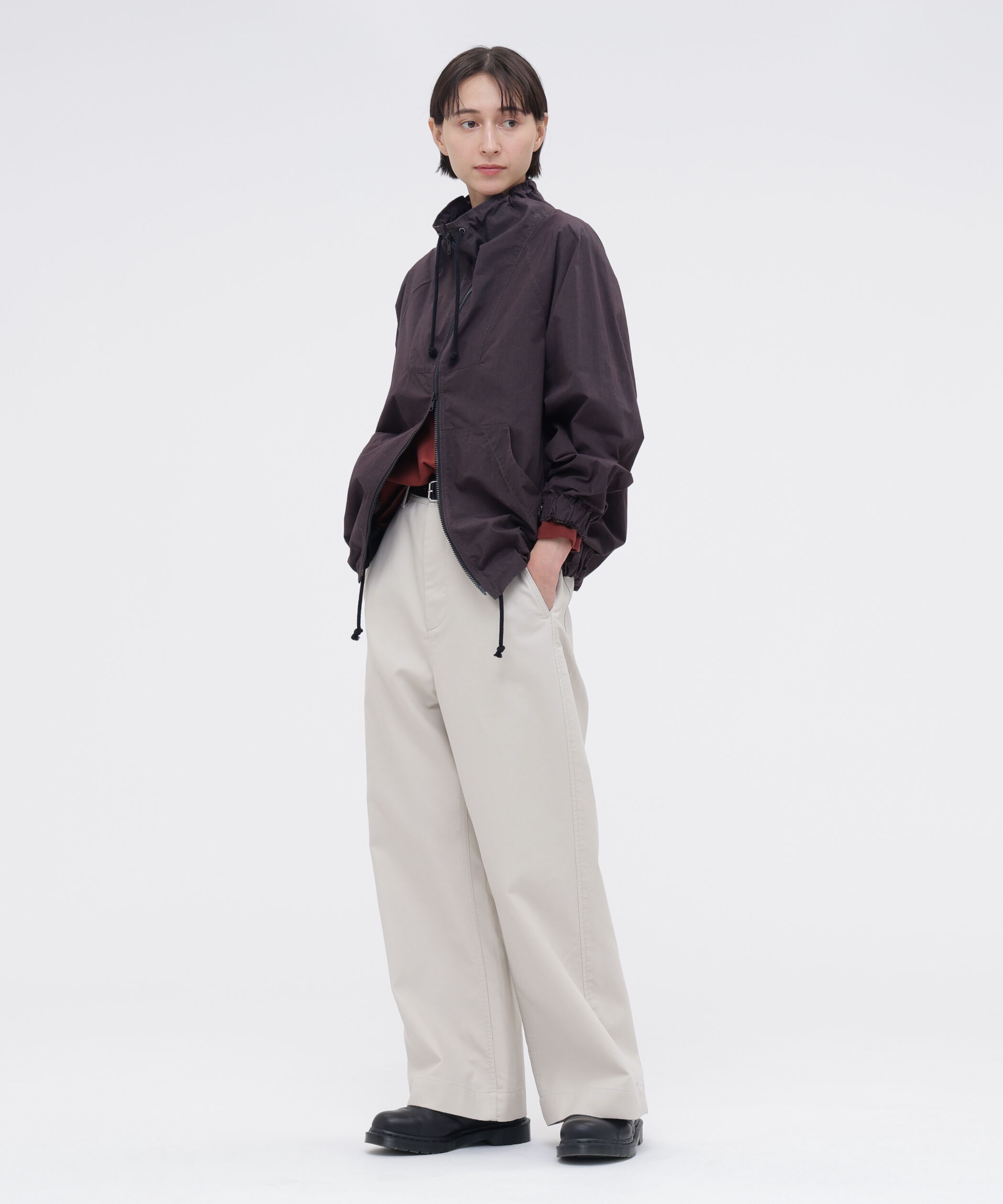 MHL.「COTTON NYLON PLAINWEAVE BLOUSON」|ブルゾン・スタジャン|