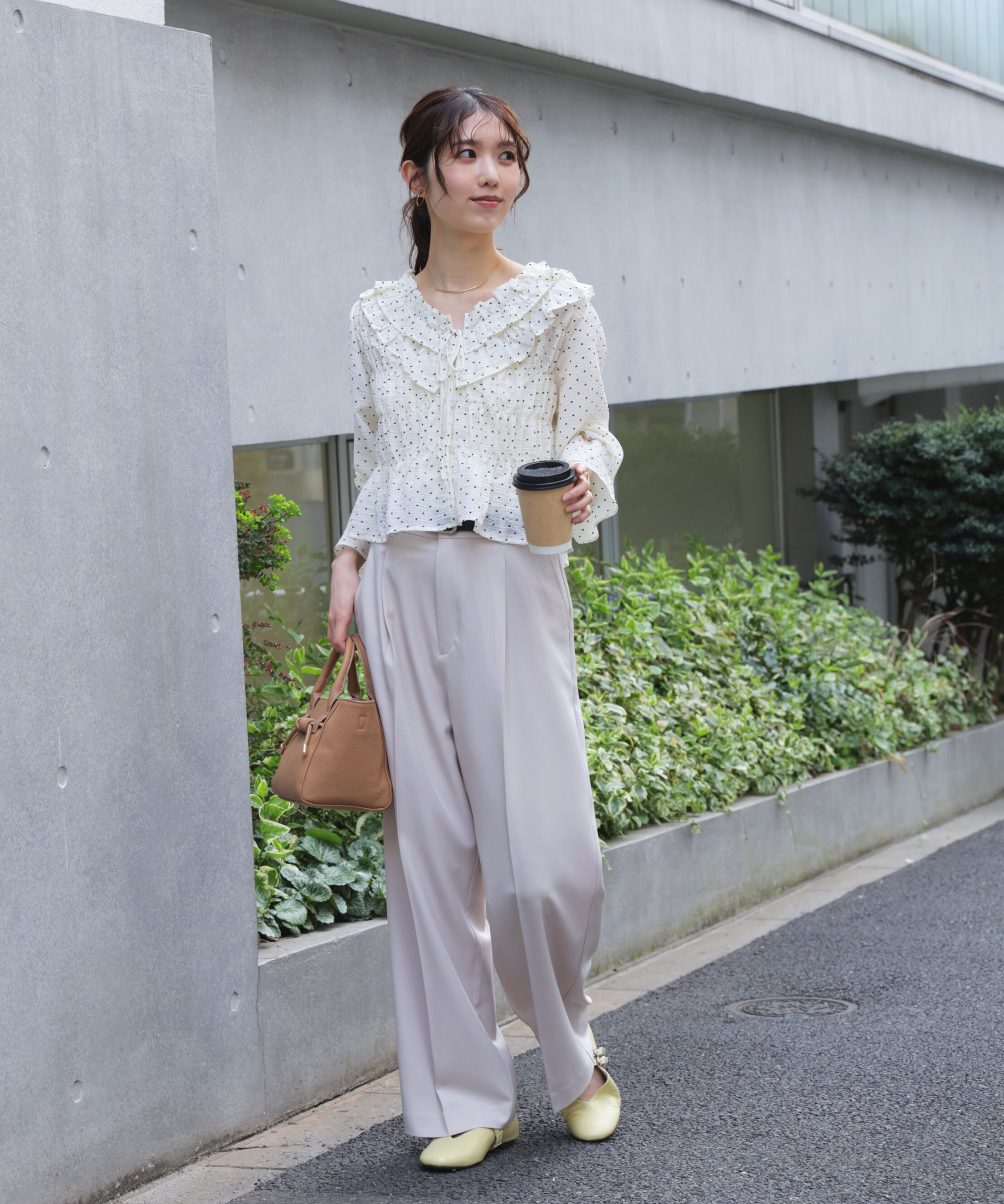  「ﾜﾝﾀｯｸﾜｲﾄﾞﾊﾟﾝﾂ[切らずに履ける身長別ｻｲｽﾞ/低身長/高身 」|その他|