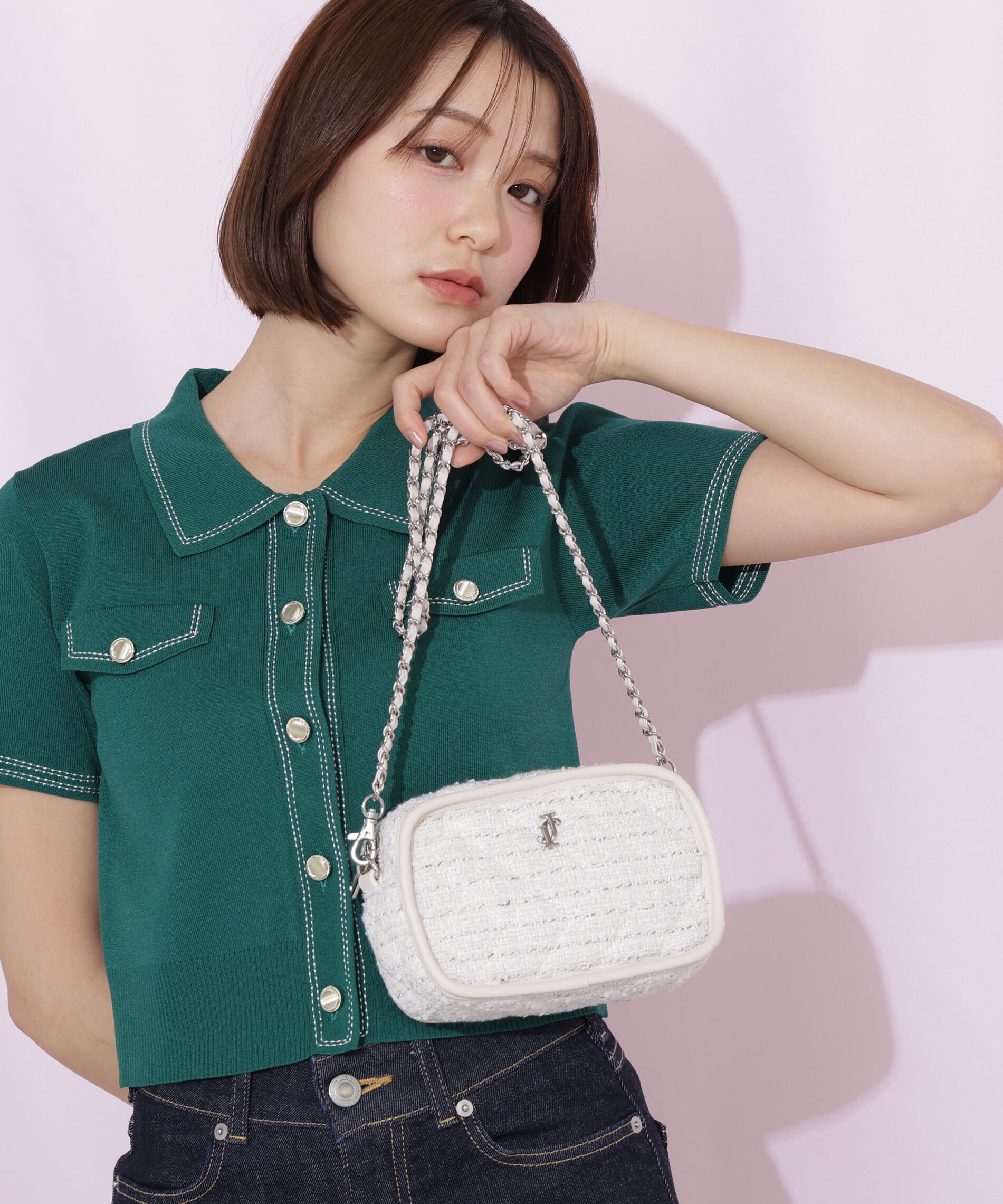  「パイピングショルダーバッグ」|その他|