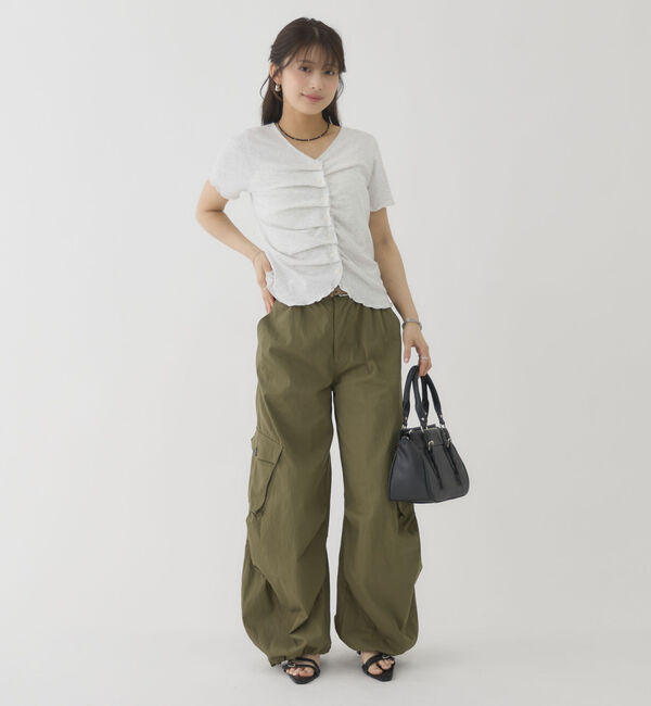 archives「チノバレルタックカーゴパンツ」|カーゴ|